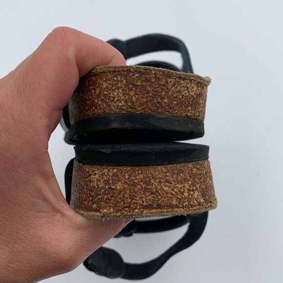 Birkenstock Florida style blue leather three strap woman’s size 38 - Picture 8 of 12